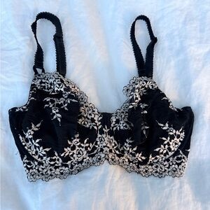 Elegant Black Lace Bra